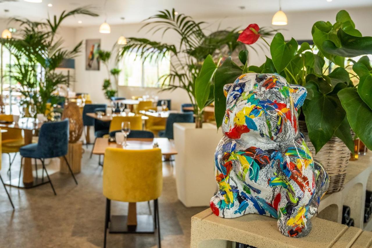 Logis Hotel Restaurant Le Clos Fleuri Castelnaudary Exterior foto