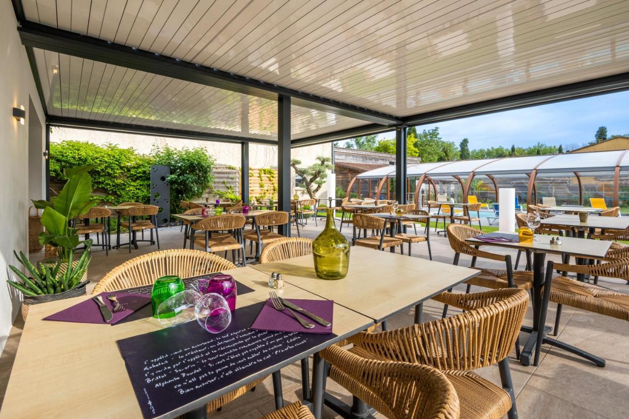 Logis Hotel Restaurant Le Clos Fleuri Castelnaudary Exterior foto